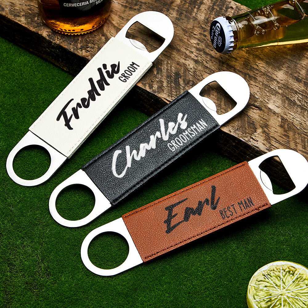 Personalized Bottle Opener Groomsmen Gifts Groomsmen Proposal Best Man Gift