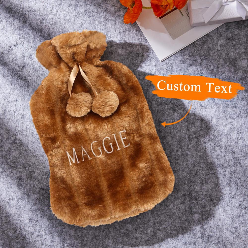 Versatile Plush Pouch: Create Your Cozy Oasis with Your Own Hot Water Bottle