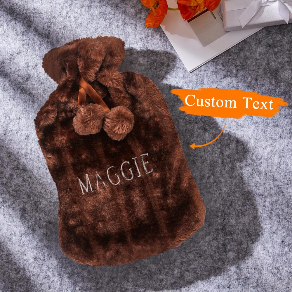 Versatile Plush Pouch: Create Your Cozy Oasis with Your Own Hot Water Bottle