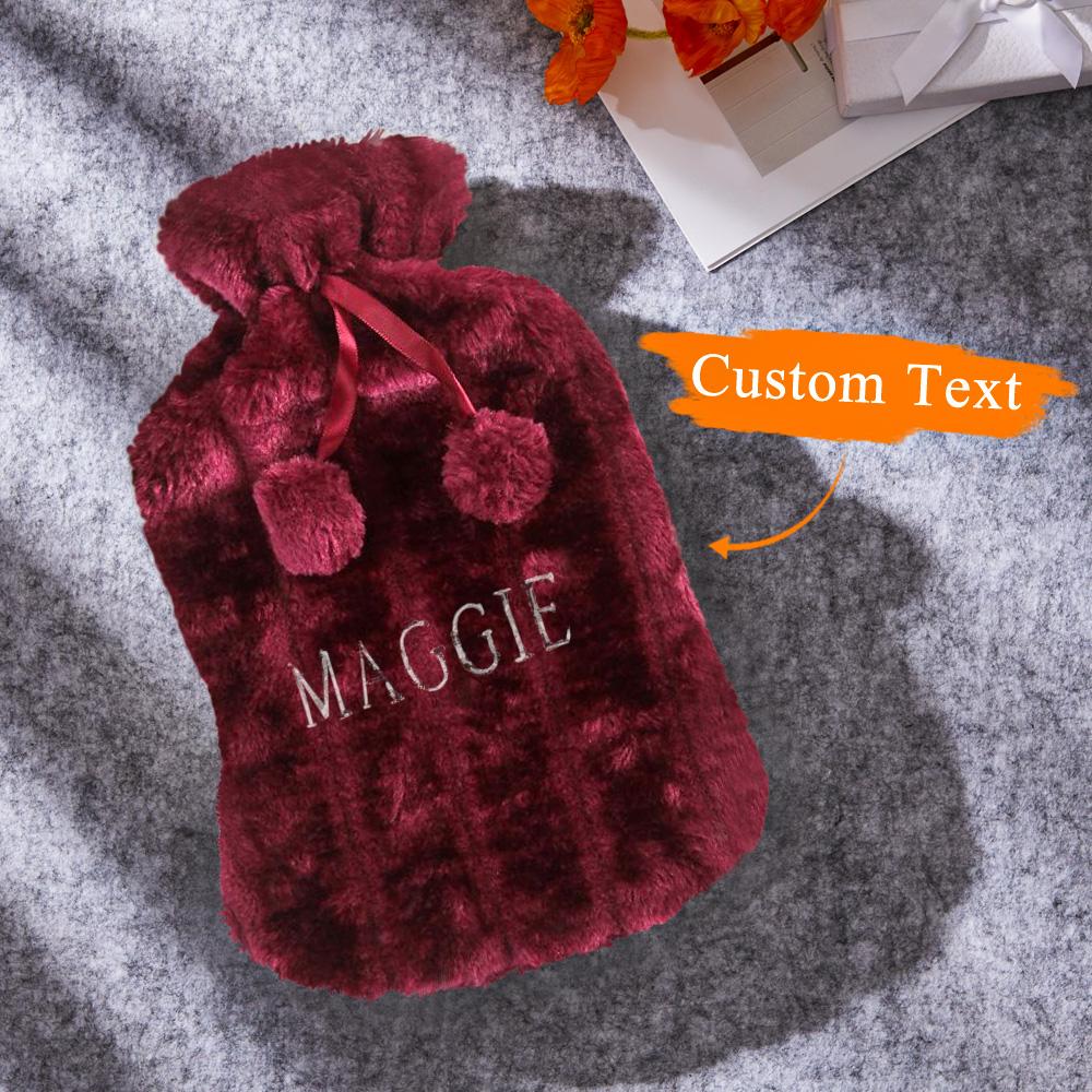 Versatile Plush Pouch: Create Your Cozy Oasis with Your Own Hot Water Bottle