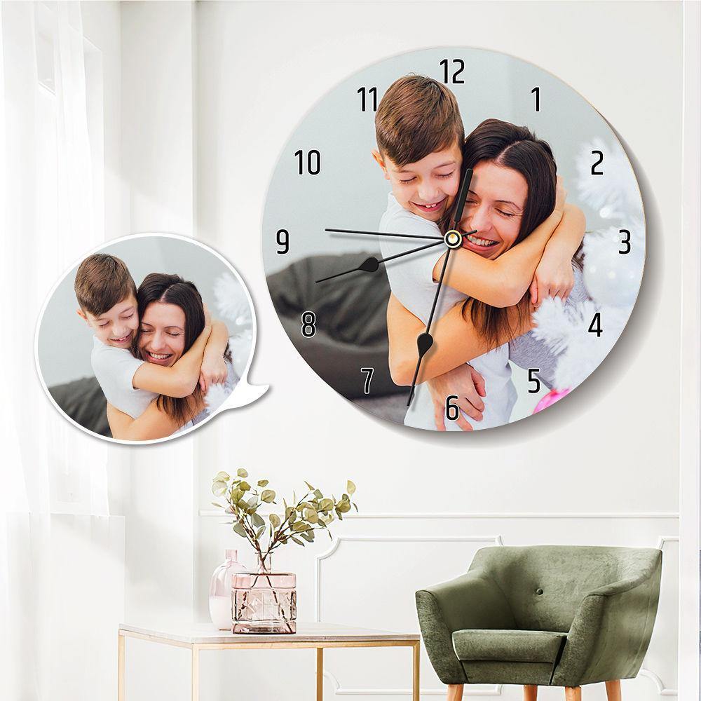 Personalized Round Wall Clock