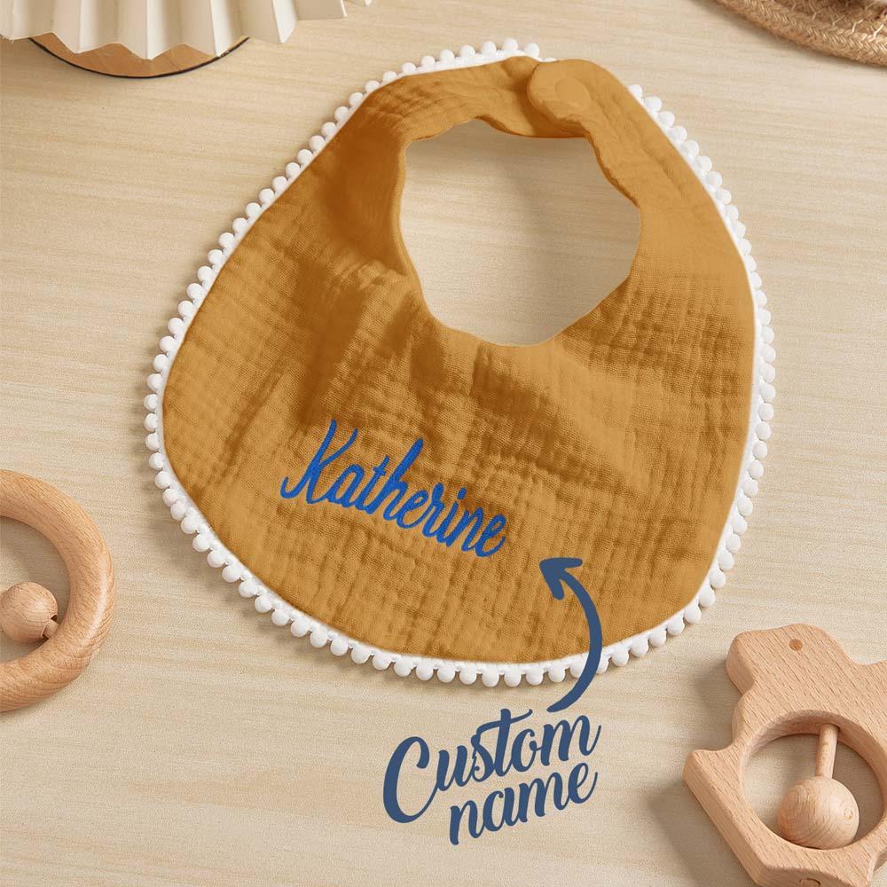 Personalized Baby Bib with Embroidered Name Gift for Baby