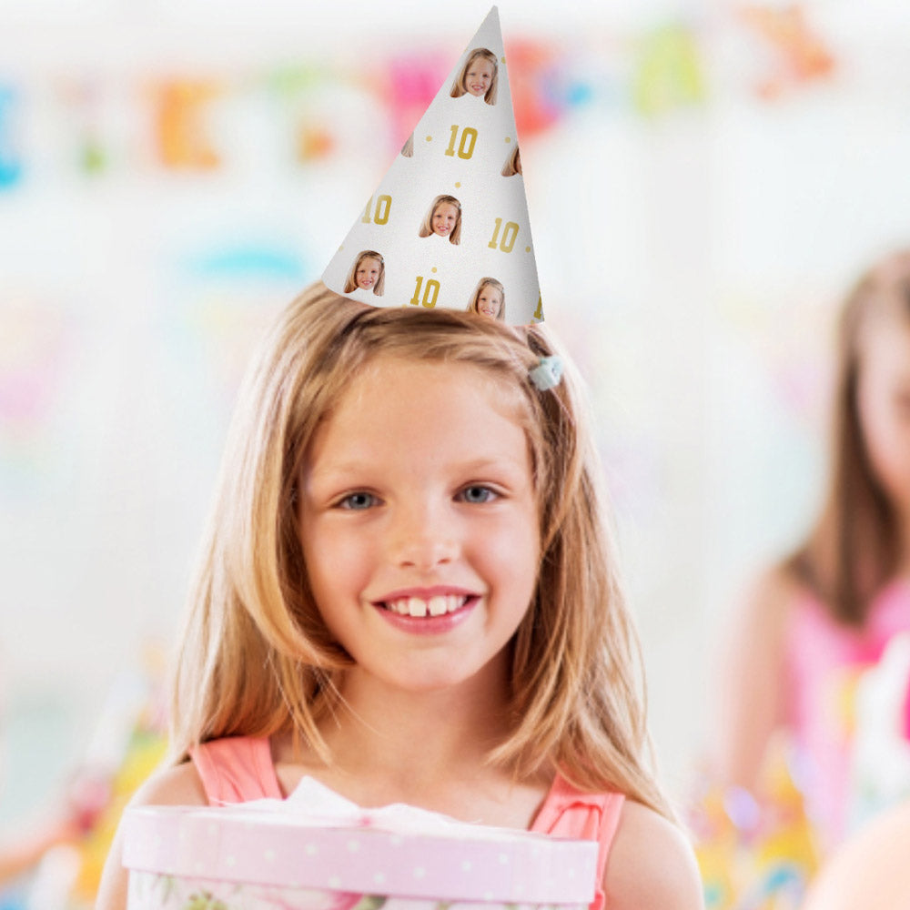 Personalized Party Hats Funny Birthday Party Decorations Supplies for Adults and Kids