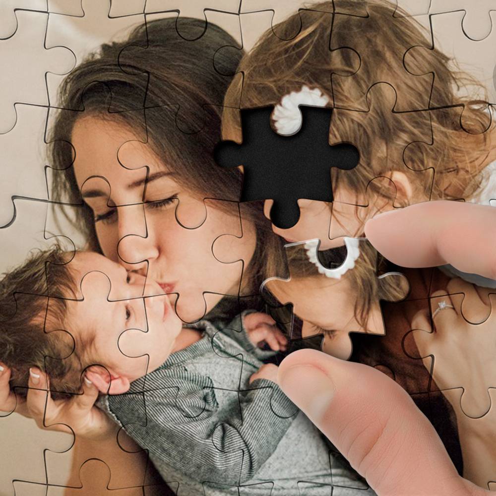 Custom Cardboard Jigsaw Puzzle - 6 Sizes