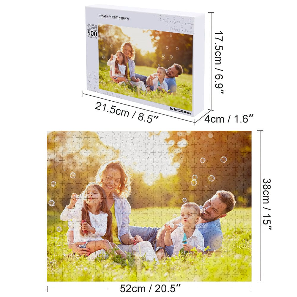 Custom Photo Puzzle Personalized Cardboard Puzzle Jigsaw Puzzle Gifts for Adults and Kids