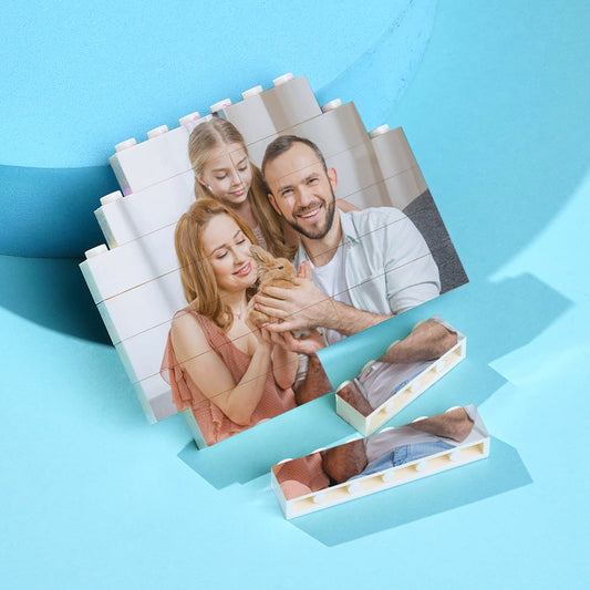 Custom Photo Building Bricks Personalised Block Octagon Shape