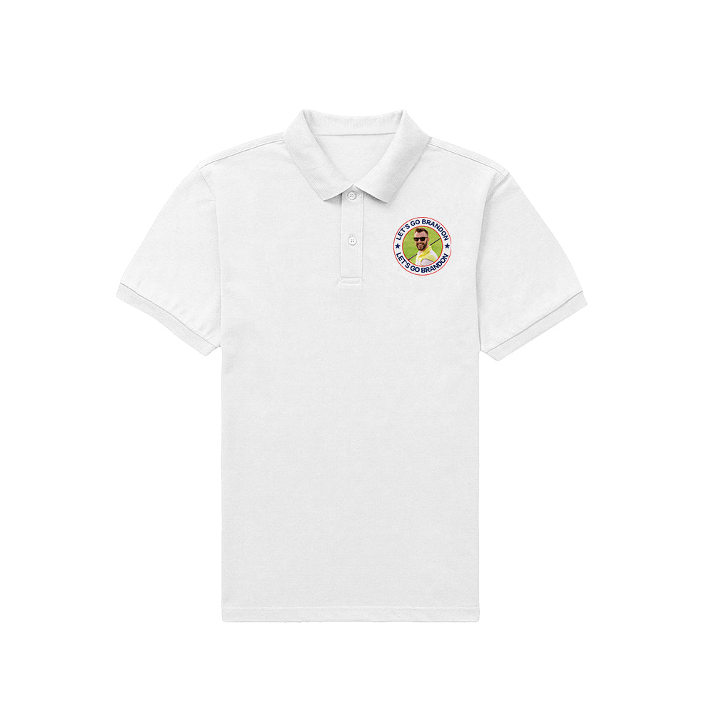 Personalied Men's Polo T-Shirt Custom Logo Polo Shirts