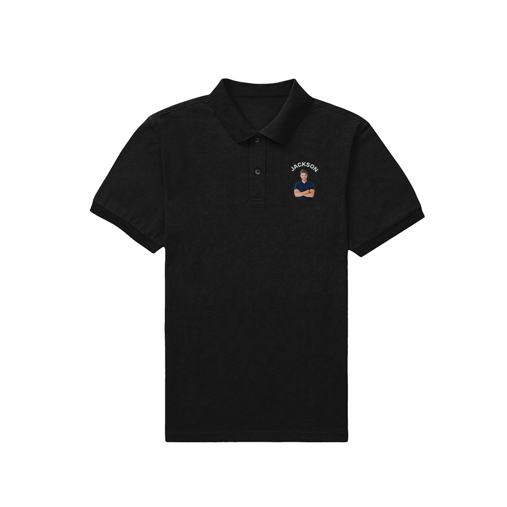 Custom Men's Short Sleeve Golf Polo Shirts with Your Logo