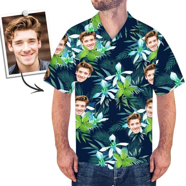 Custom Hawaiian Shirt With Face Gifts for Beach Party Gifts for Men Multiple Styles