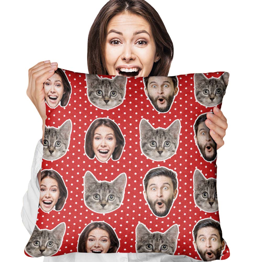 Custom Face Pillow or Pillowcase – Personalize Your Home Decor with Unique Cushions!