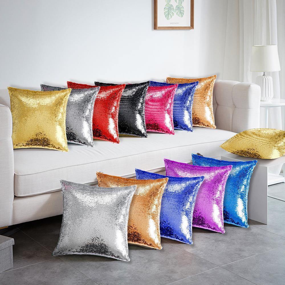 Custom Photo Magic Sequin Pillow Case - Multiple Colors