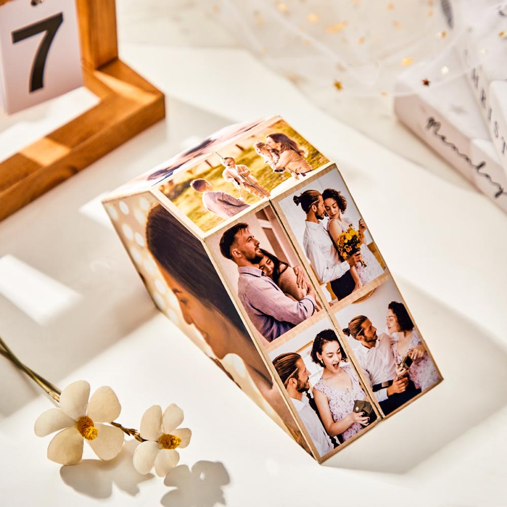 Infinity Photo Cube Custom Photo Folding Photo Cube Home Decoration Rubic's Cube