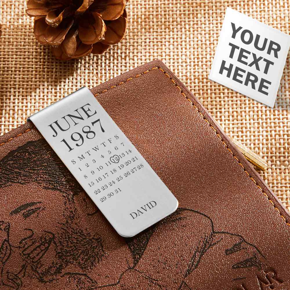 Photo Money Clip Custom Money Clip Personalized Money Clip Birthday Anniversary Gifts