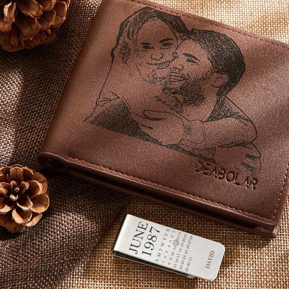 Photo Money Clip Custom Money Clip Personalized Money Clip Birthday Anniversary Gifts