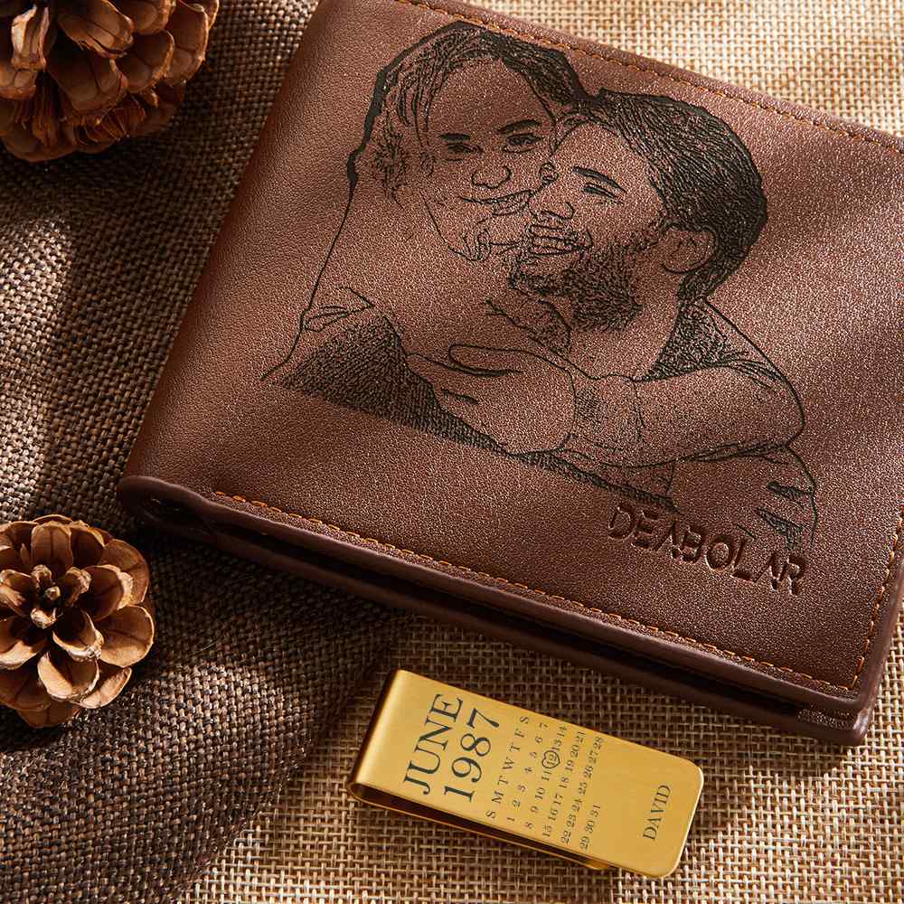 Photo Money Clip Custom Money Clip Personalized Money Clip Birthday Anniversary Gifts