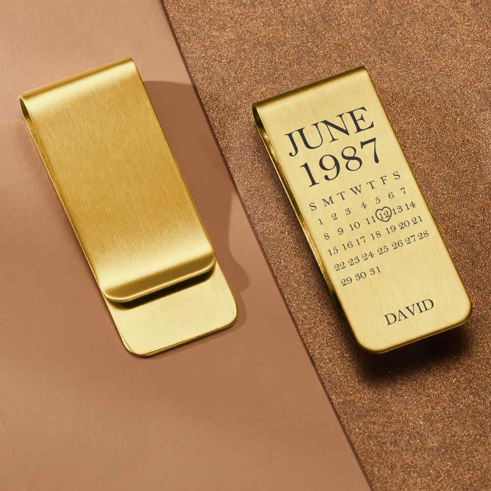 Photo Money Clip Custom Money Clip Personalized Money Clip Birthday Anniversary Gifts