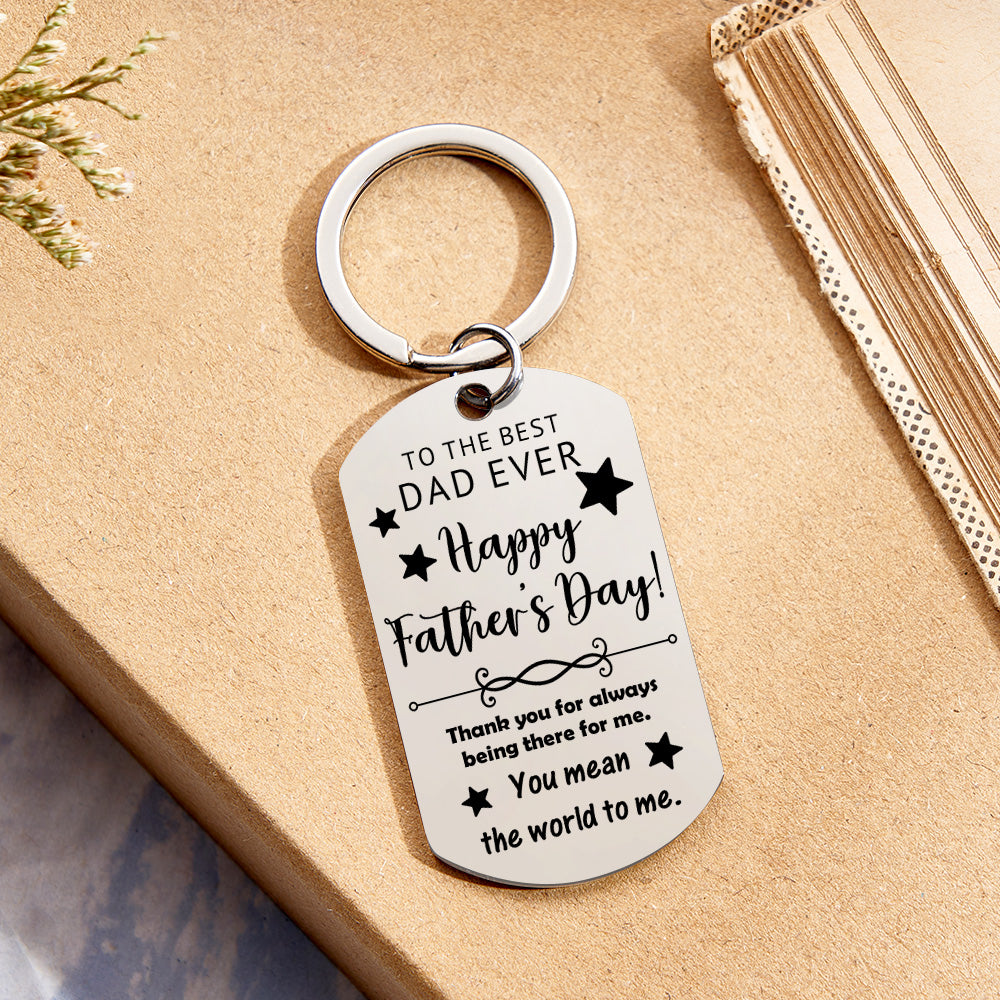 Custom Keychain Anniversary Keychain Calendar Gifts For Dad