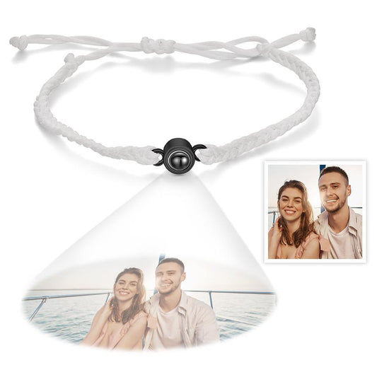 Custom Projection Bracelet Simple Woven Couple Bracelet