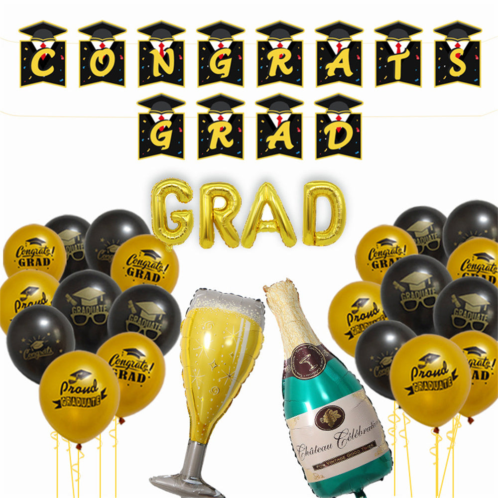 2024 Congrats Grad Balloon Kits for Graduation Party Decorations Graduation Party Supplies