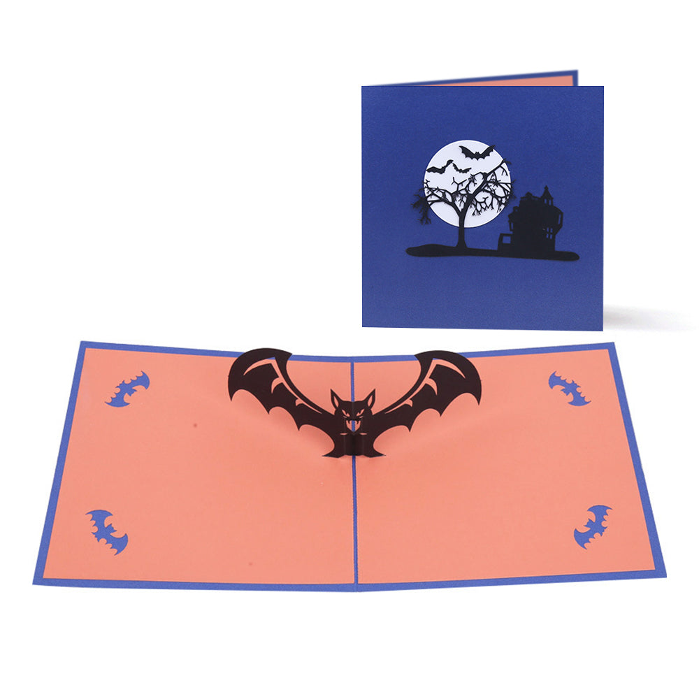 Halloween 3D Pop Up Card Bat Pop Up Greeting Card