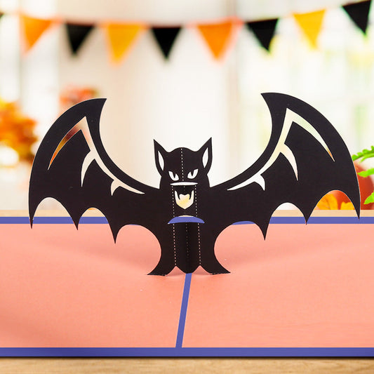 Halloween 3D Pop Up Card Bat Pop Up Greeting Card