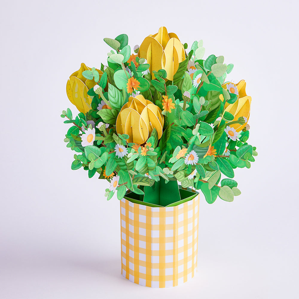 Lemon Bouquet 3D Pop Up Greeting Card