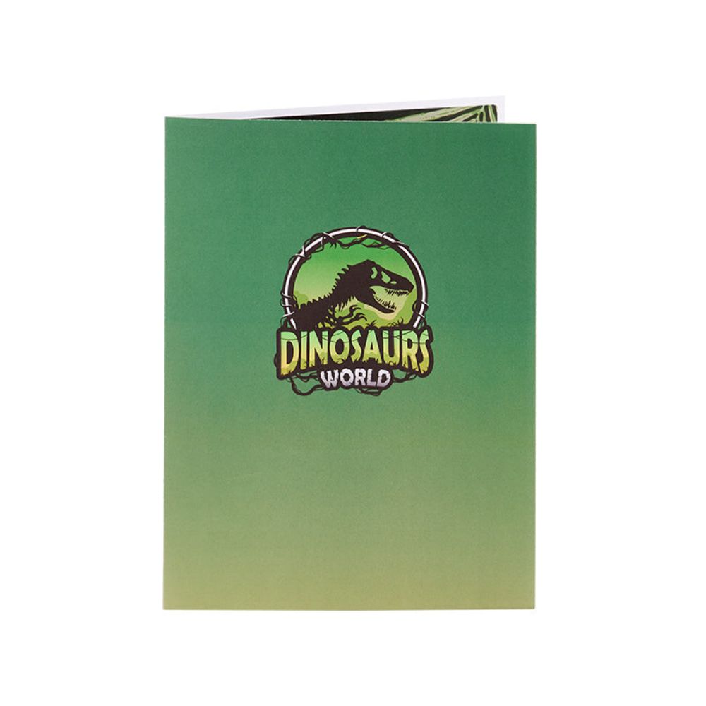 Tyrannosaurus Rex Dinosaur 3D Pop Up Greeting Card