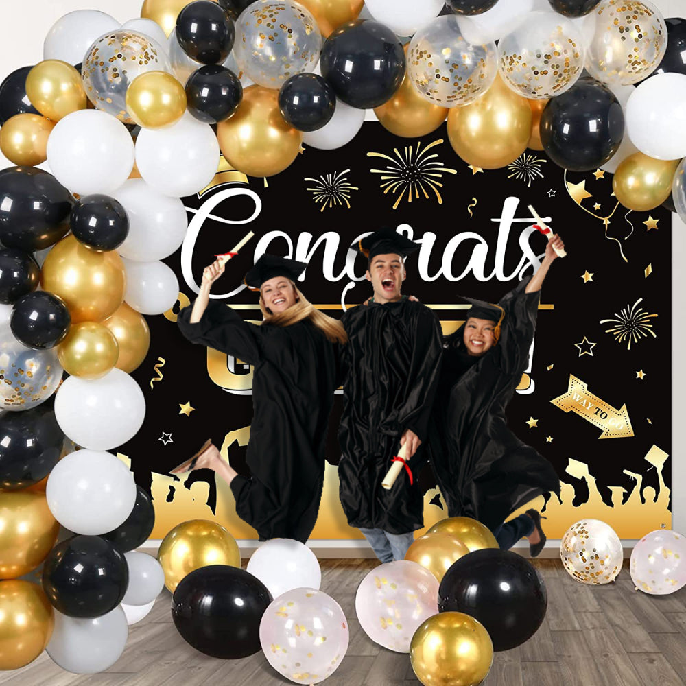 Congrats Grad Balloons Kits for Graduation Party Decorations Graduation Party Supplies