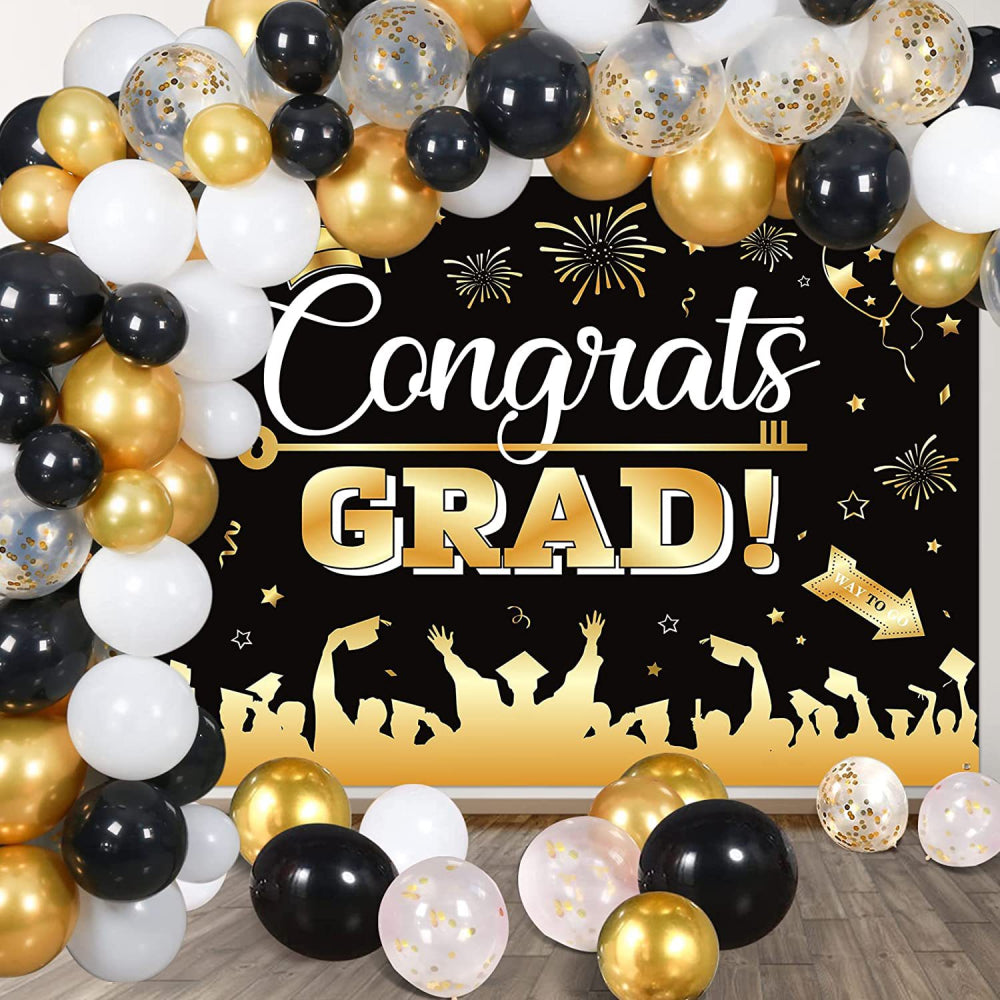 Congrats Grad Balloons Kits for Graduation Party Decorations Graduation Party Supplies