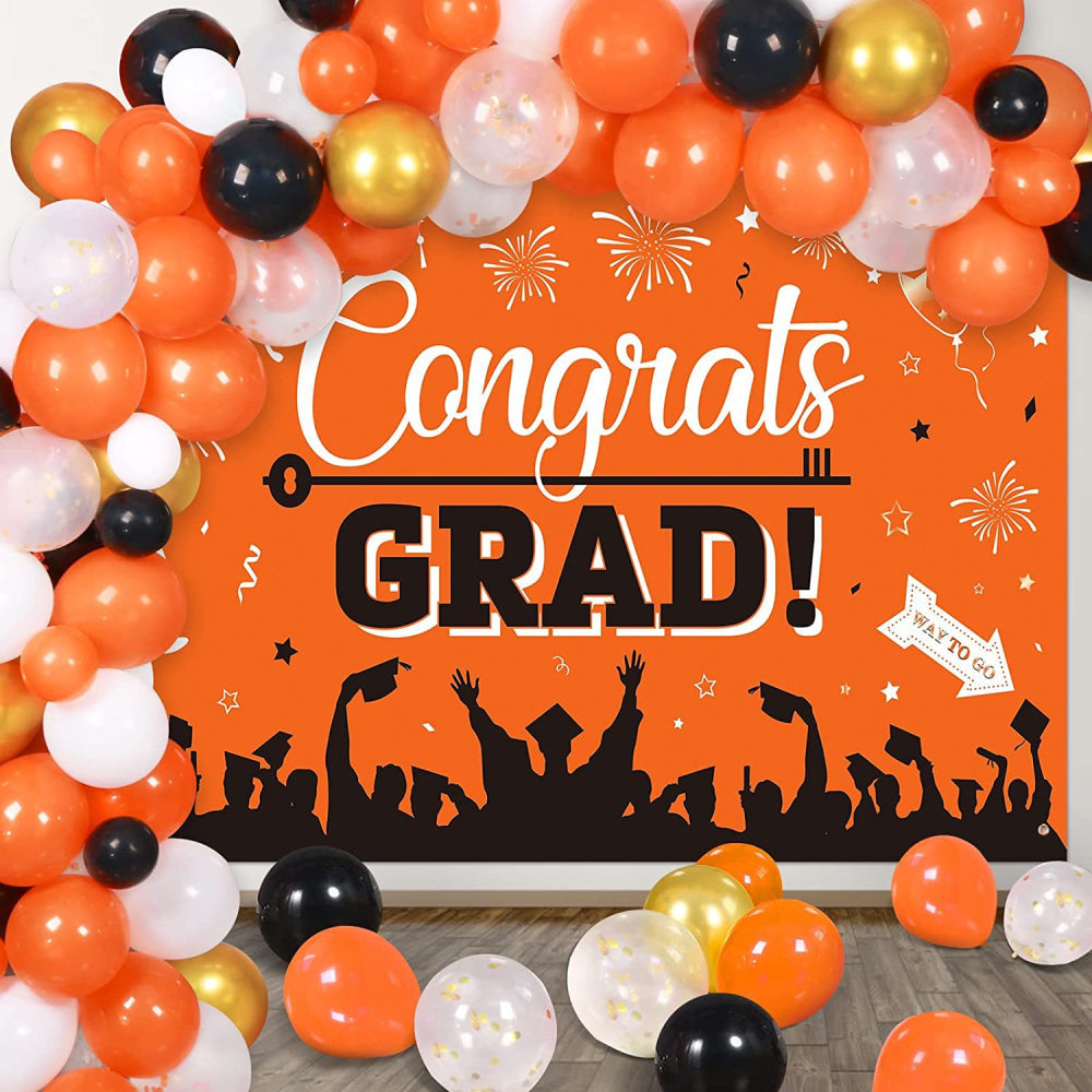 Congrats Grad Balloons Kits for Graduation Party Decorations Graduation Party Supplies