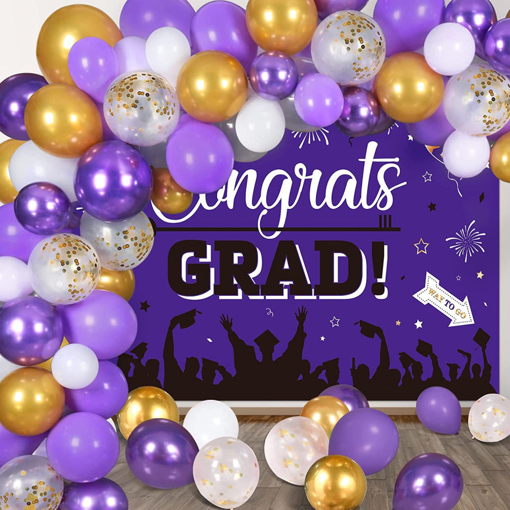 Congrats Grad Balloons Kits for Graduation Party Decorations Graduation Party Supplies