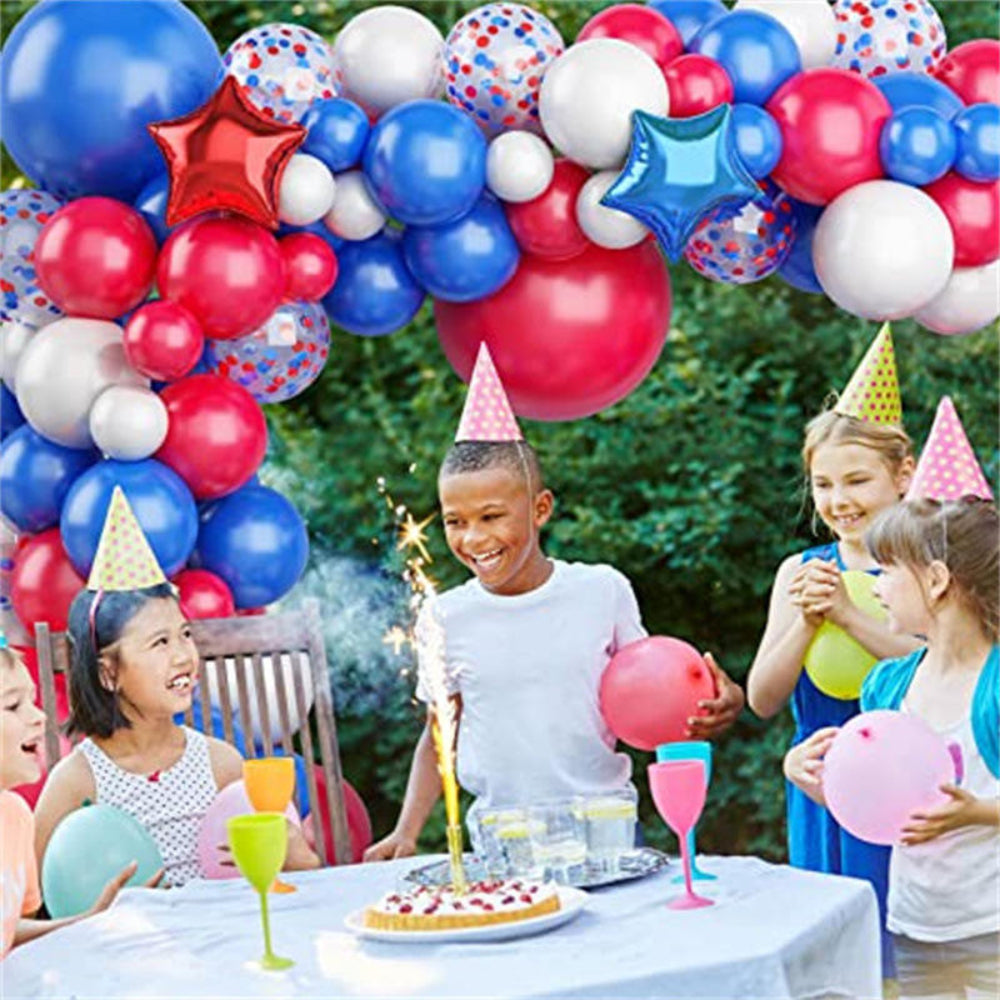 4th of July Foil Balloons Kits Patriotic Independence Day Balloons Party Supplies