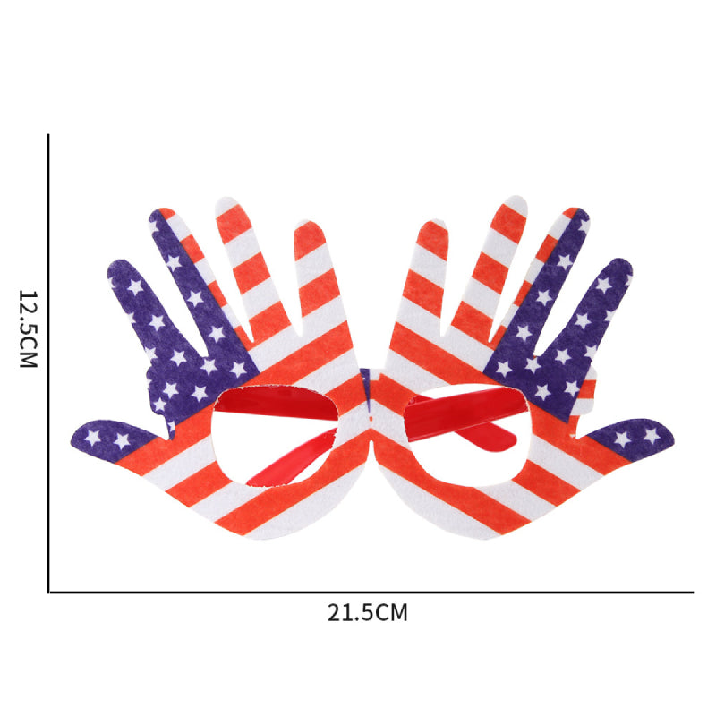 12 Pcs 4th of July American Flag Glasses for Patriotic Party Independence Day Party Accessories