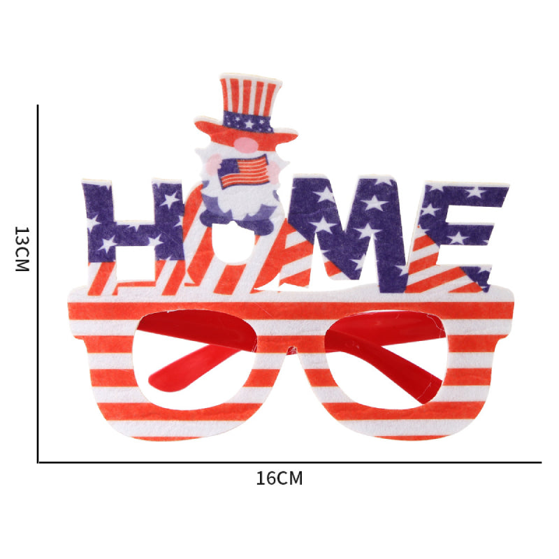 12 Pcs 4th of July American Flag Glasses for Patriotic Party Independence Day Party Accessories