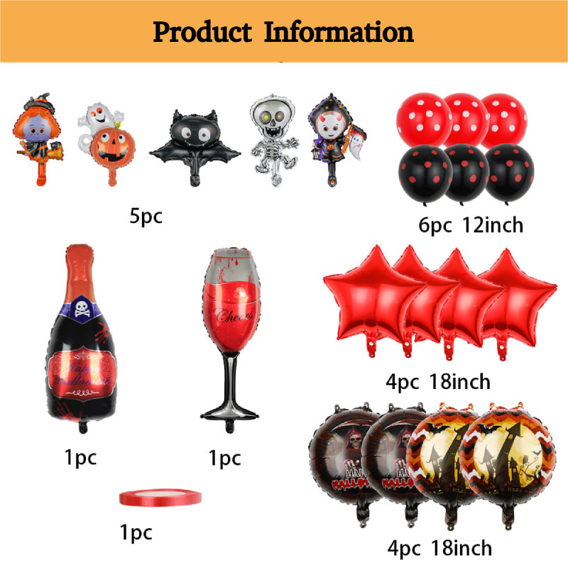 Halloween Balloon Kit for Halloween Party Decorations Supplies Set