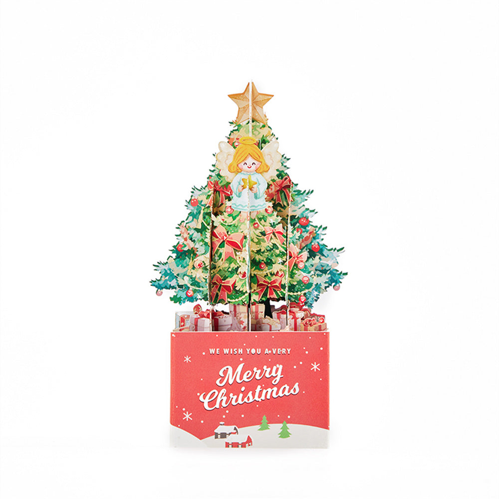 Christmas 3D Pop Up Card Christmas Tree Box Greeting Card