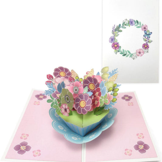 Creative 3D Pop-Up Flower Card Sun Flower Pop Up Greeting Card