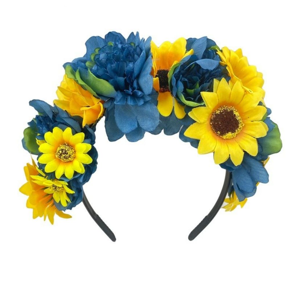 Halloween Flower Headband Halloween Hair Hoop for Party Supply Cosplay Decoration