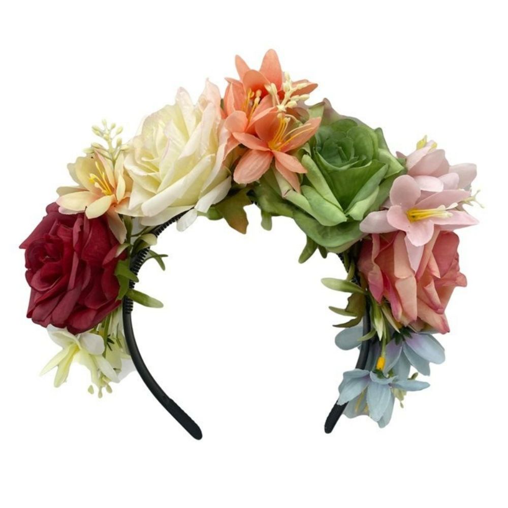 Halloween Flower Headband Halloween Hair Hoop for Party Supply Cosplay Decoration