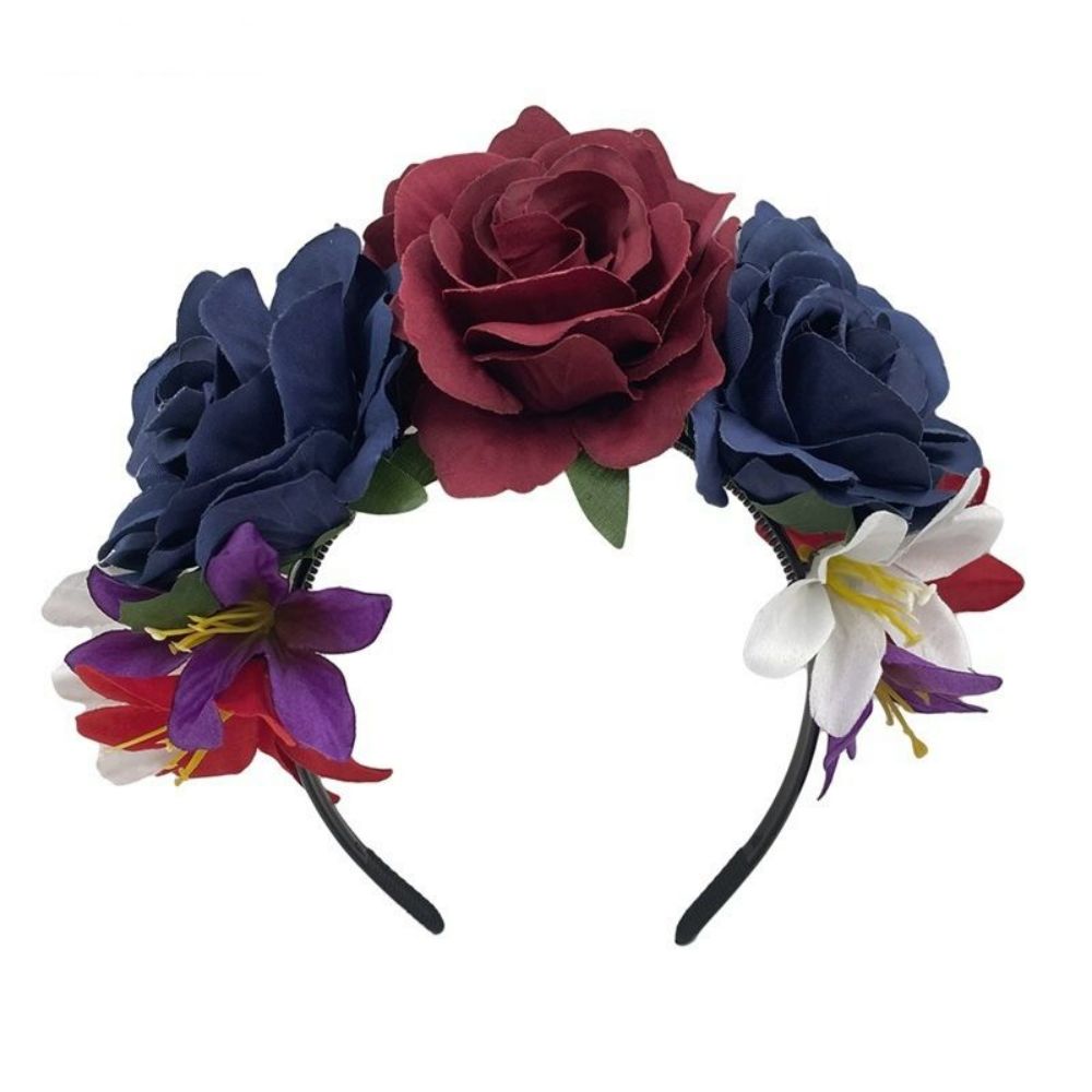 Halloween Flower Headband Halloween Hair Hoop for Party Supply Cosplay Decoration