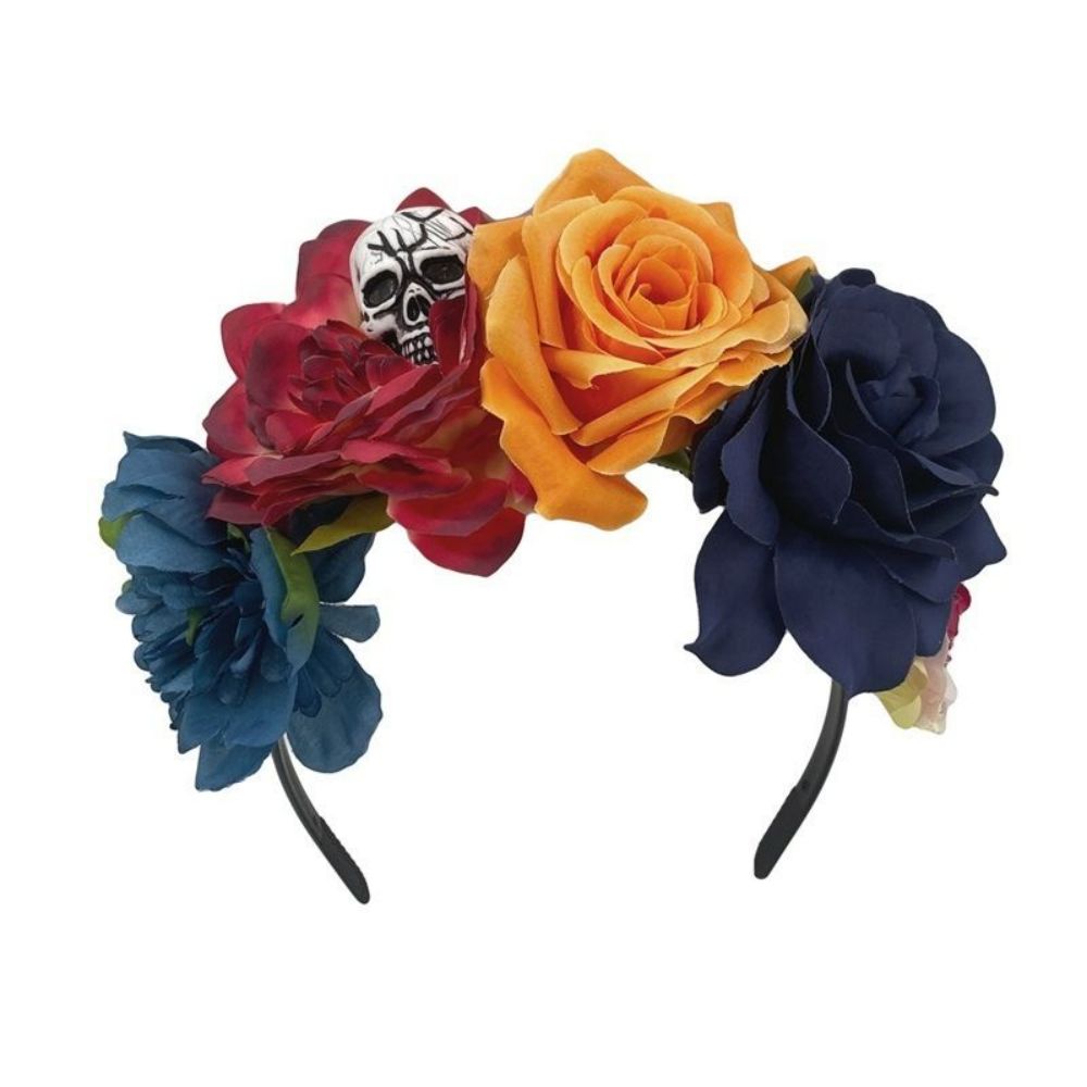 Halloween Flower Headband Halloween Hair Hoop for Party Supply Cosplay Decoration