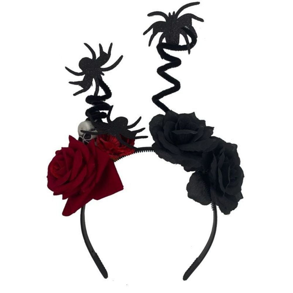 Halloween Flower Headband Halloween Hair Hoop for Party Supply Cosplay Decoration