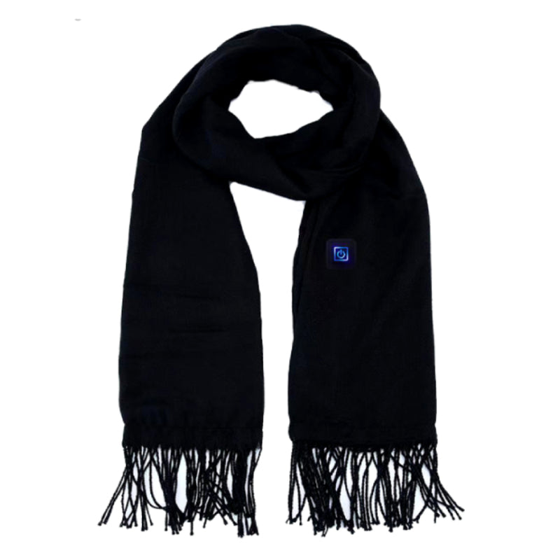 Heated Scarf USB Rechargeable Heated Scarf Tassels Scarfs for Pain Relief or Stiffness Relief