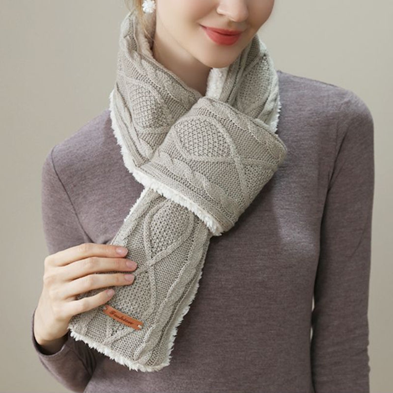 Heated Scarf USB Rechargeable Heated Scarf Knit Warm Scarfs for Pain Relief or Stiffness Relief