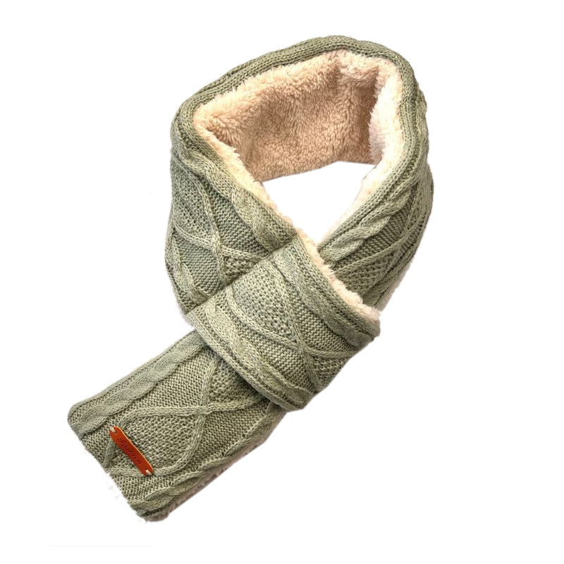 Heated Scarf USB Rechargeable Heated Scarf Knit Warm Scarfs for Pain Relief or Stiffness Relief