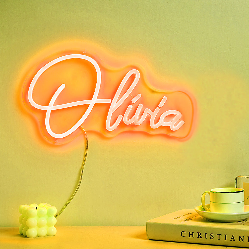 Custom Neon Lamp Personalized Name Neon Sign Lamp Creative Decor for Bedroom