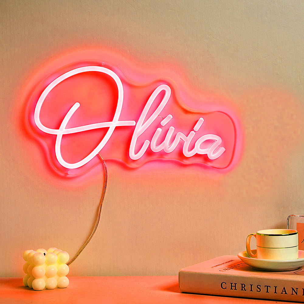 Custom Neon Lamp Personalized Name Neon Sign Lamp Creative Decor for Bedroom