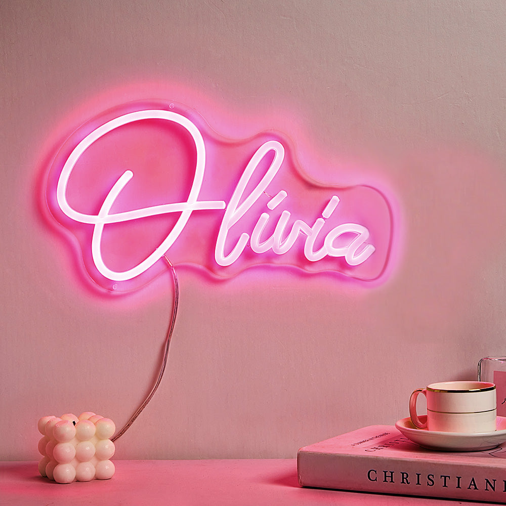 Custom Neon Lamp Personalized Name Neon Sign Lamp Creative Decor for Bedroom