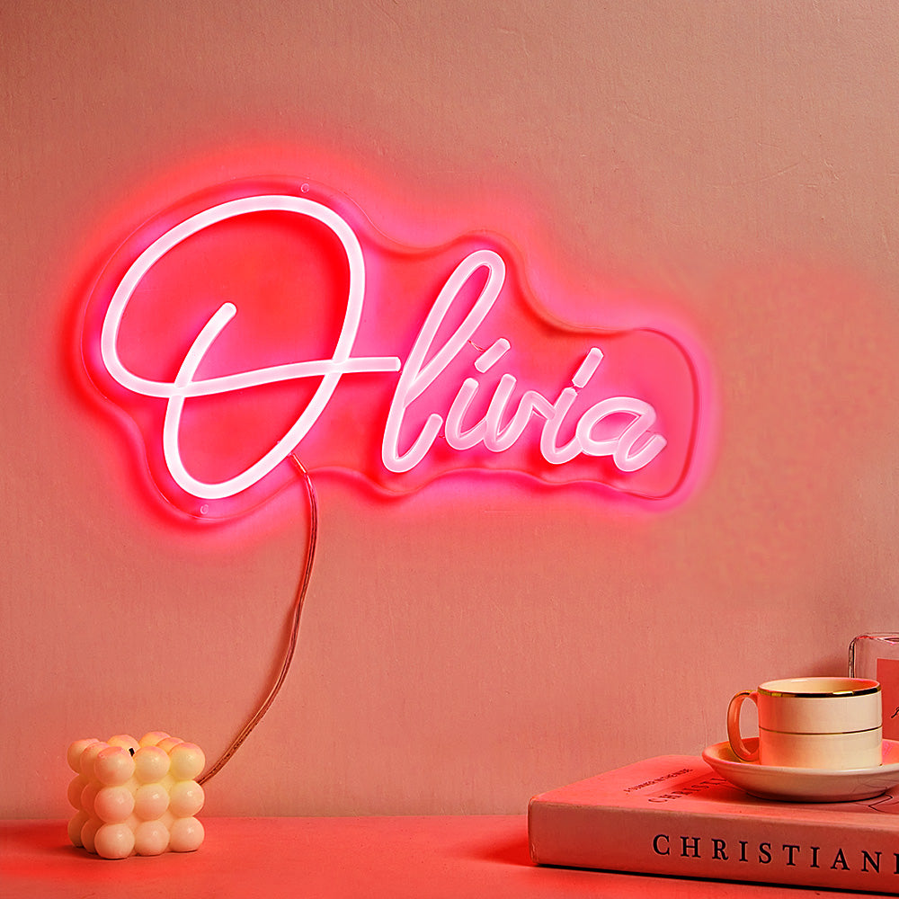 Custom Neon Lamp Personalized Name Neon Sign Lamp Creative Decor for Bedroom