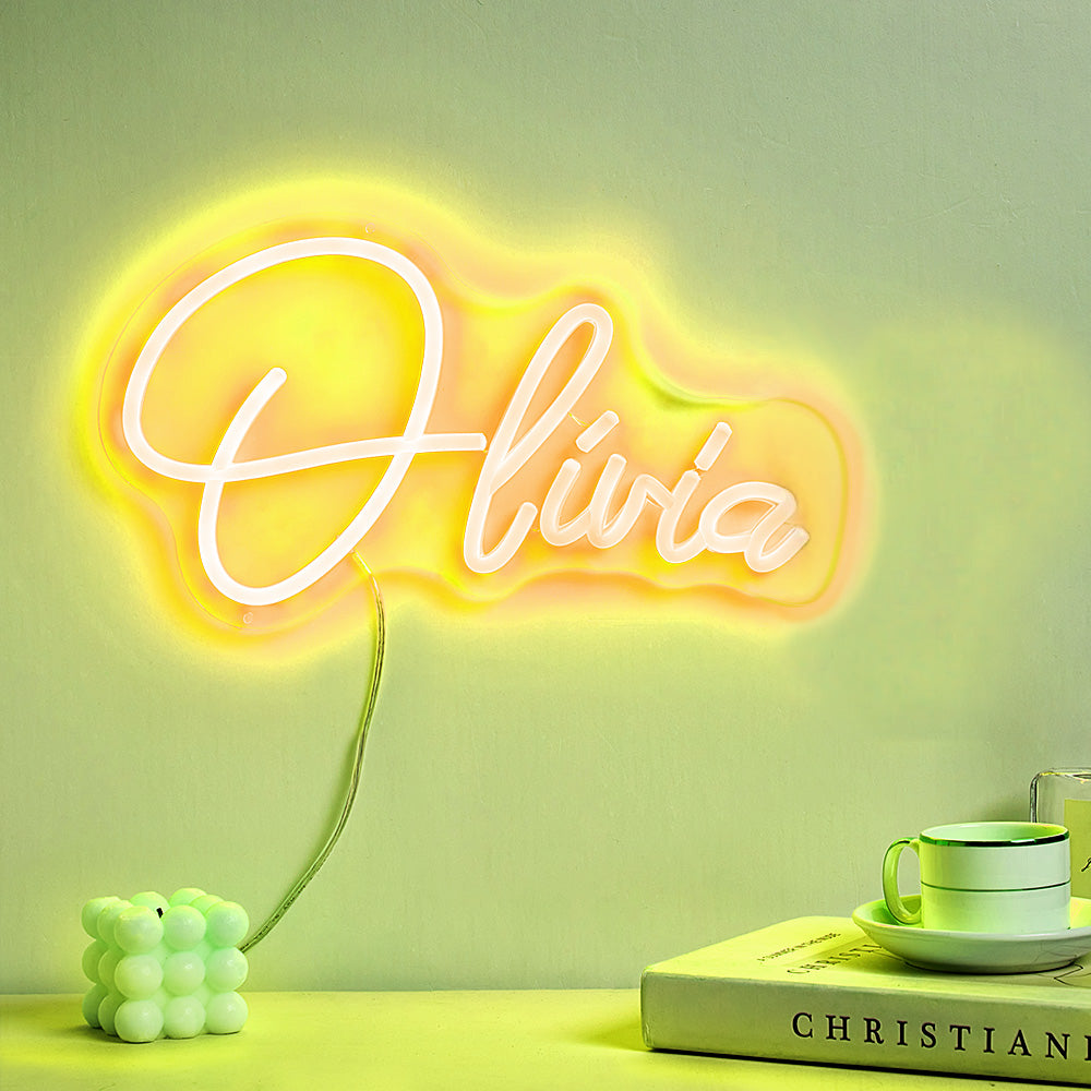 Custom Neon Lamp Personalized Name Neon Sign Lamp Creative Decor for Bedroom